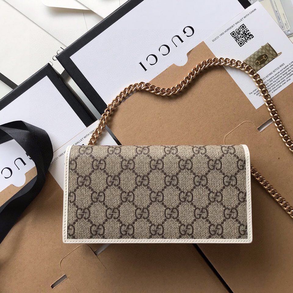Gucci Horsebit 1955 wallet with chain - Image 2