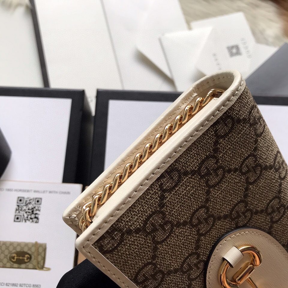 Gucci Horsebit 1955 wallet with chain - Image 4
