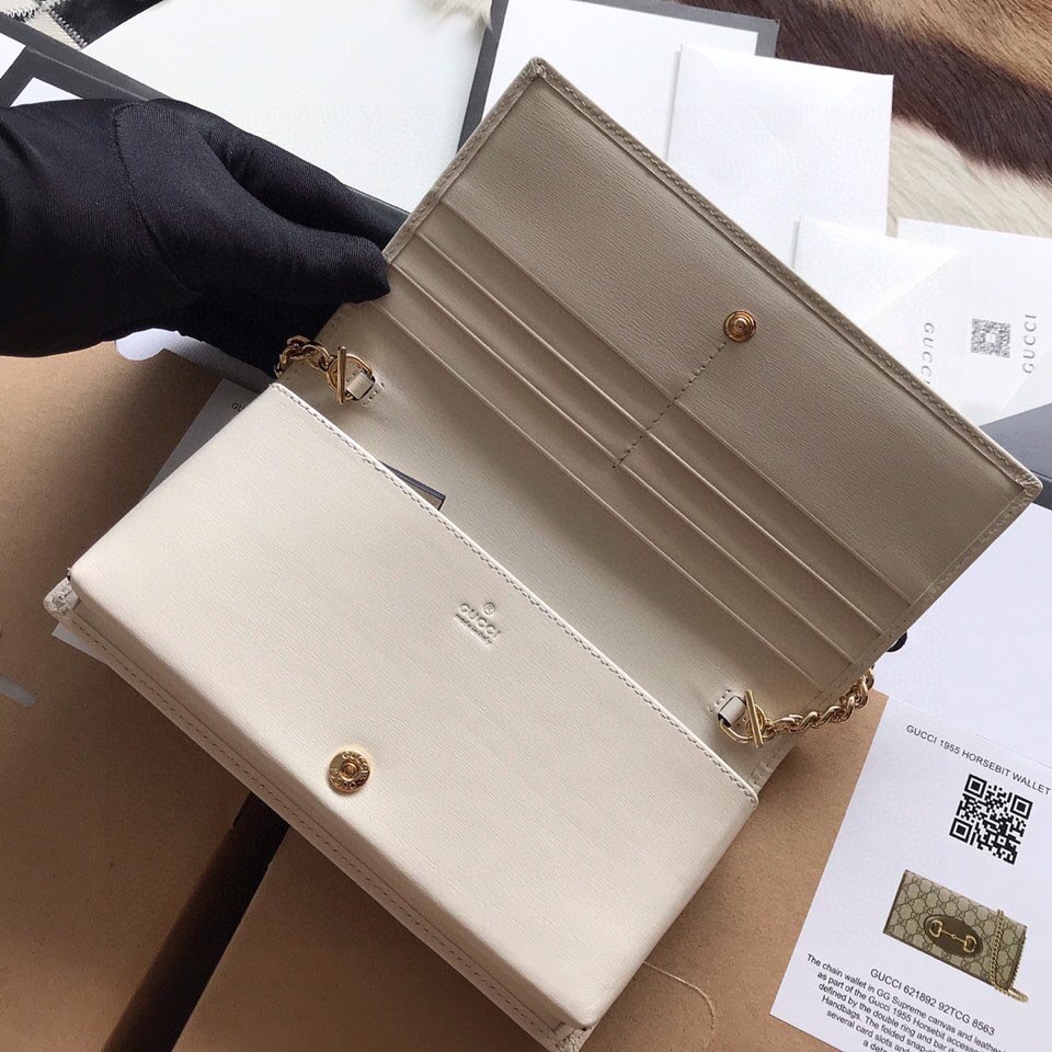 Gucci Horsebit 1955 wallet with chain - Image 6