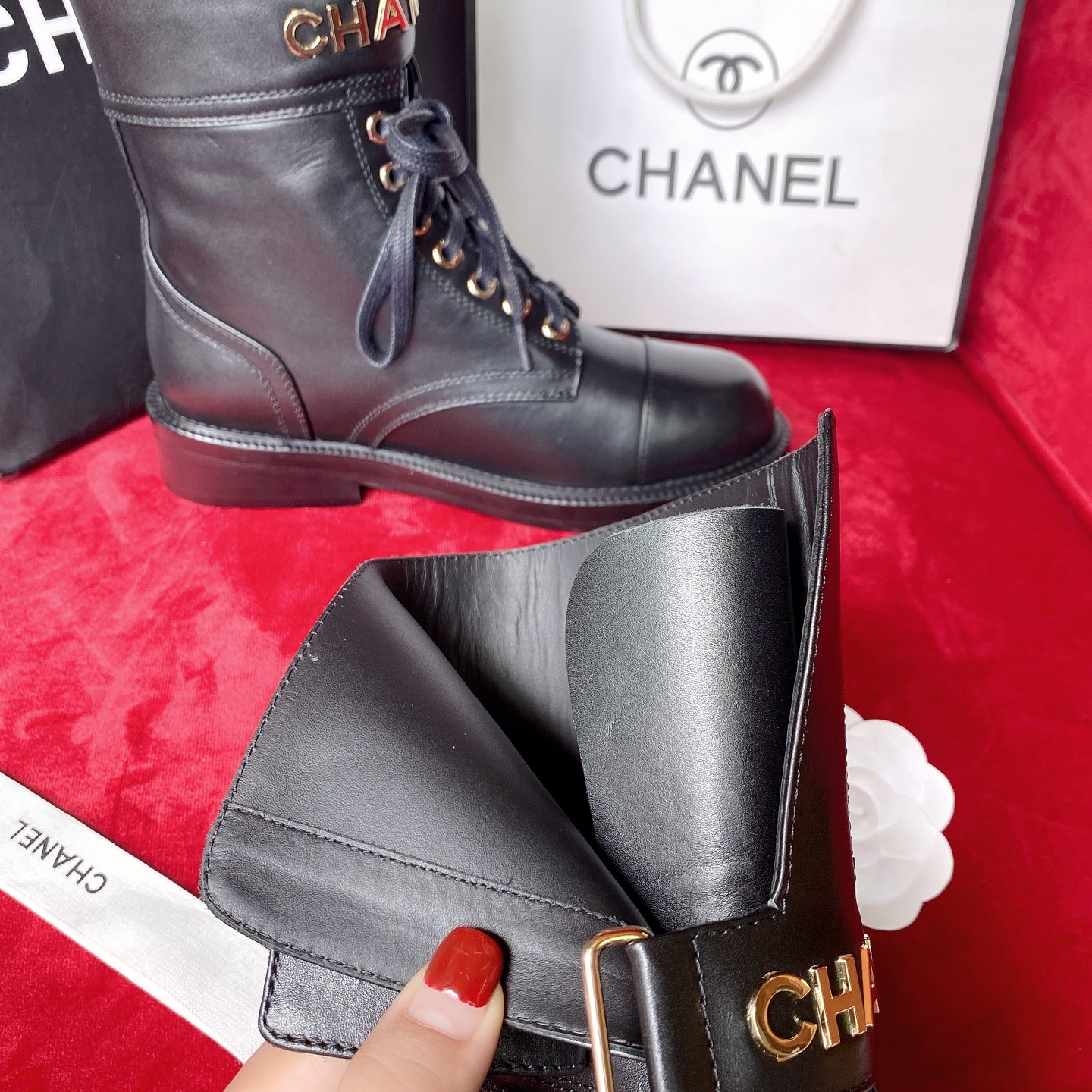 Chanel martin boots - Image 4
