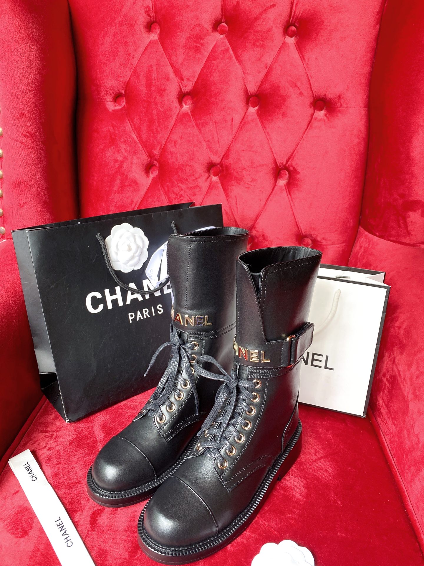 Chanel martin boots - Image 3