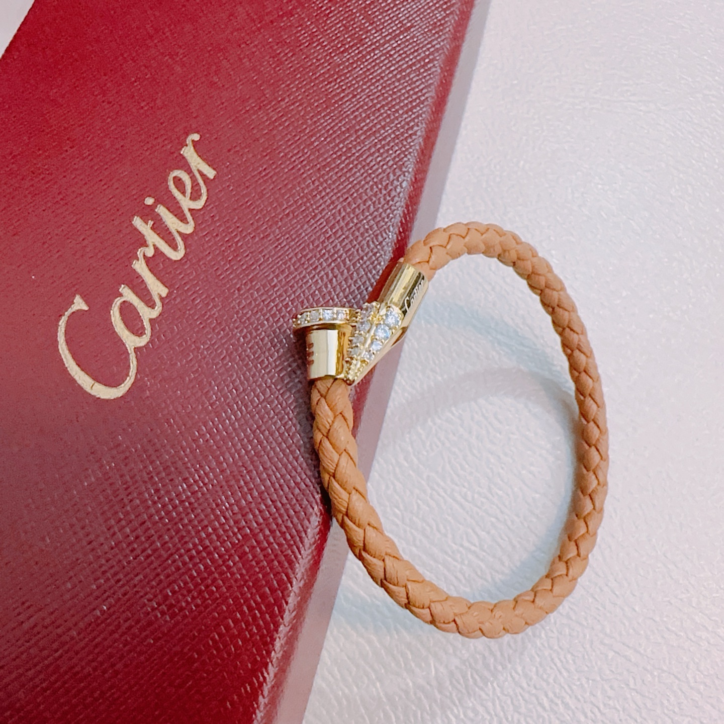 Cartier Stainless Steel Nail Bracelet - Image 8