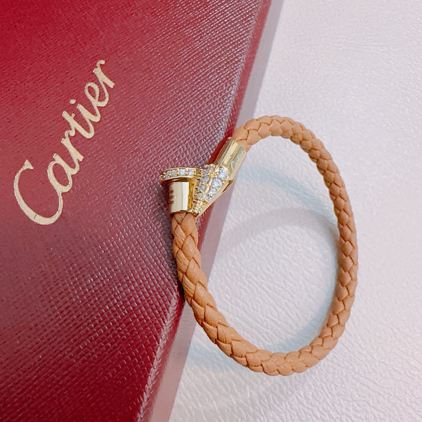 Cartier Stainless Steel Nail Bracelet - Image 5