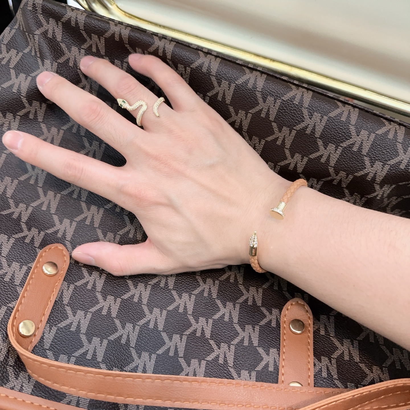 Cartier Stainless Steel Nail Bracelet