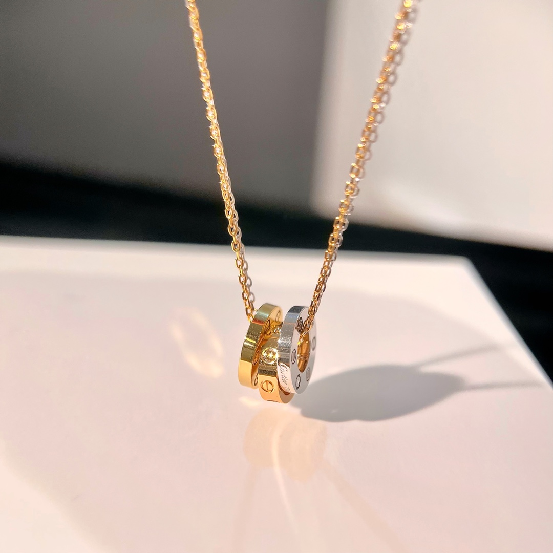 Cartier 6 diamonds Love Necklace - Image 3