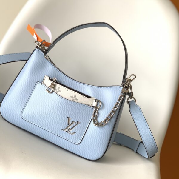 Luxury Blue Signature Handbag – Exclusive Edition M59488