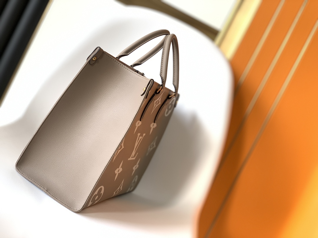 45496 White Monogram Pattern Inspired Luxury Style Handbag for Women - Image 2