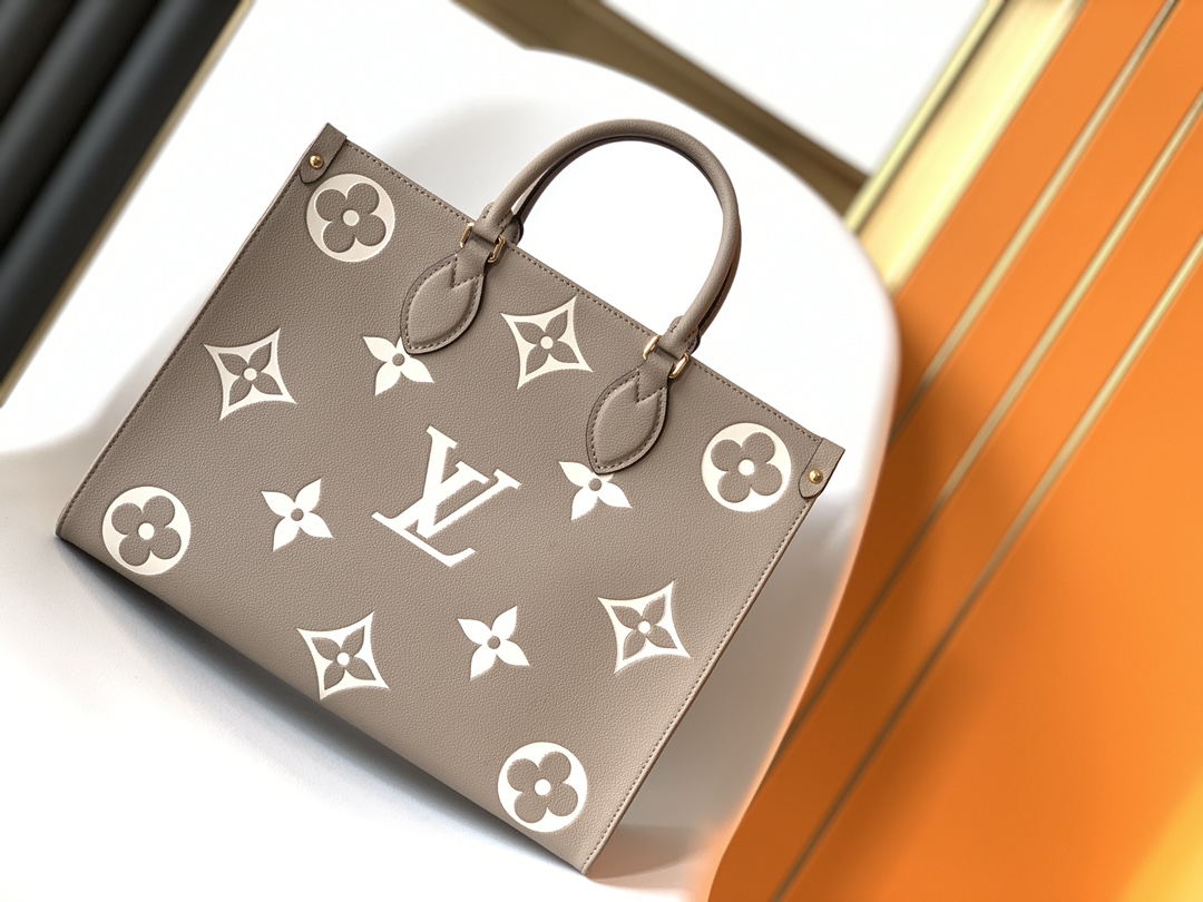 45496 White Monogram Pattern Inspired Luxury Style Handbag for Women - Image 3