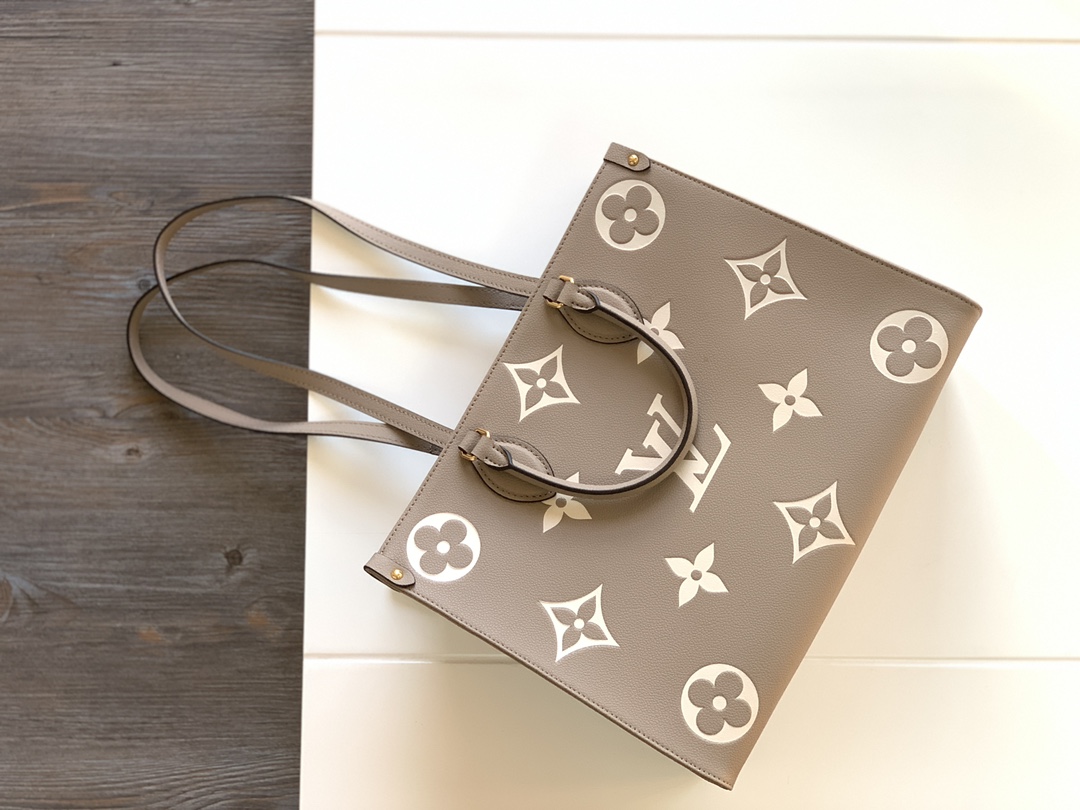 45496 White Monogram Pattern Inspired Luxury Style Handbag for Women - Image 6