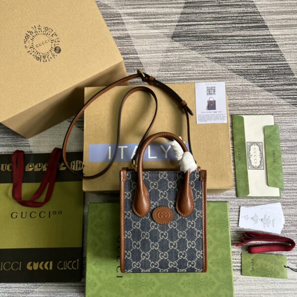 GG Retro Luxe Mini Tote Bag