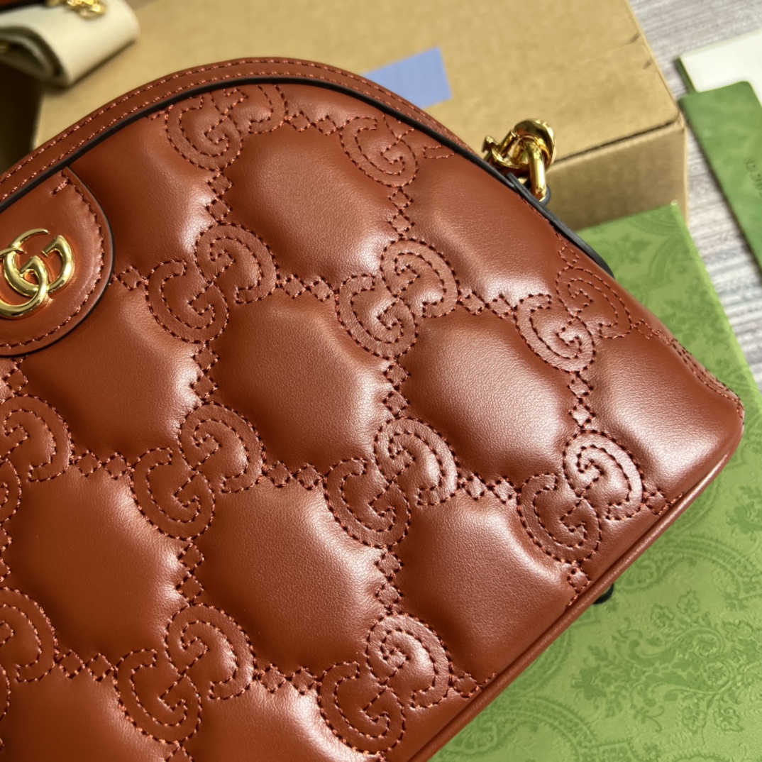 Matelassé Style Quilted Leather Shoulder Bag – Elegant Premium Women’s Bag UM8HG 9500 - Image 4