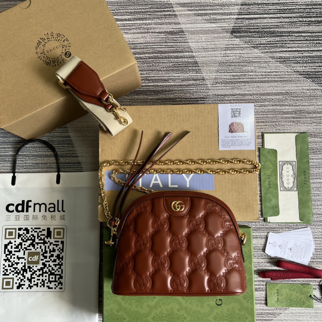 Matelassé Style Quilted Leather Shoulder Bag – Elegant Premium Women’s Bag UM8HG 9500