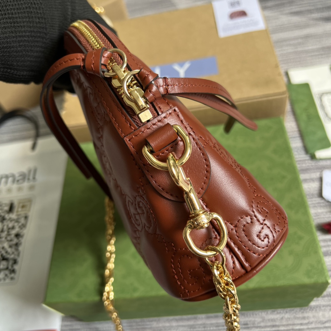 Matelassé Style Quilted Leather Shoulder Bag – Elegant Premium Women’s Bag UM8HG 9500 - Image 8