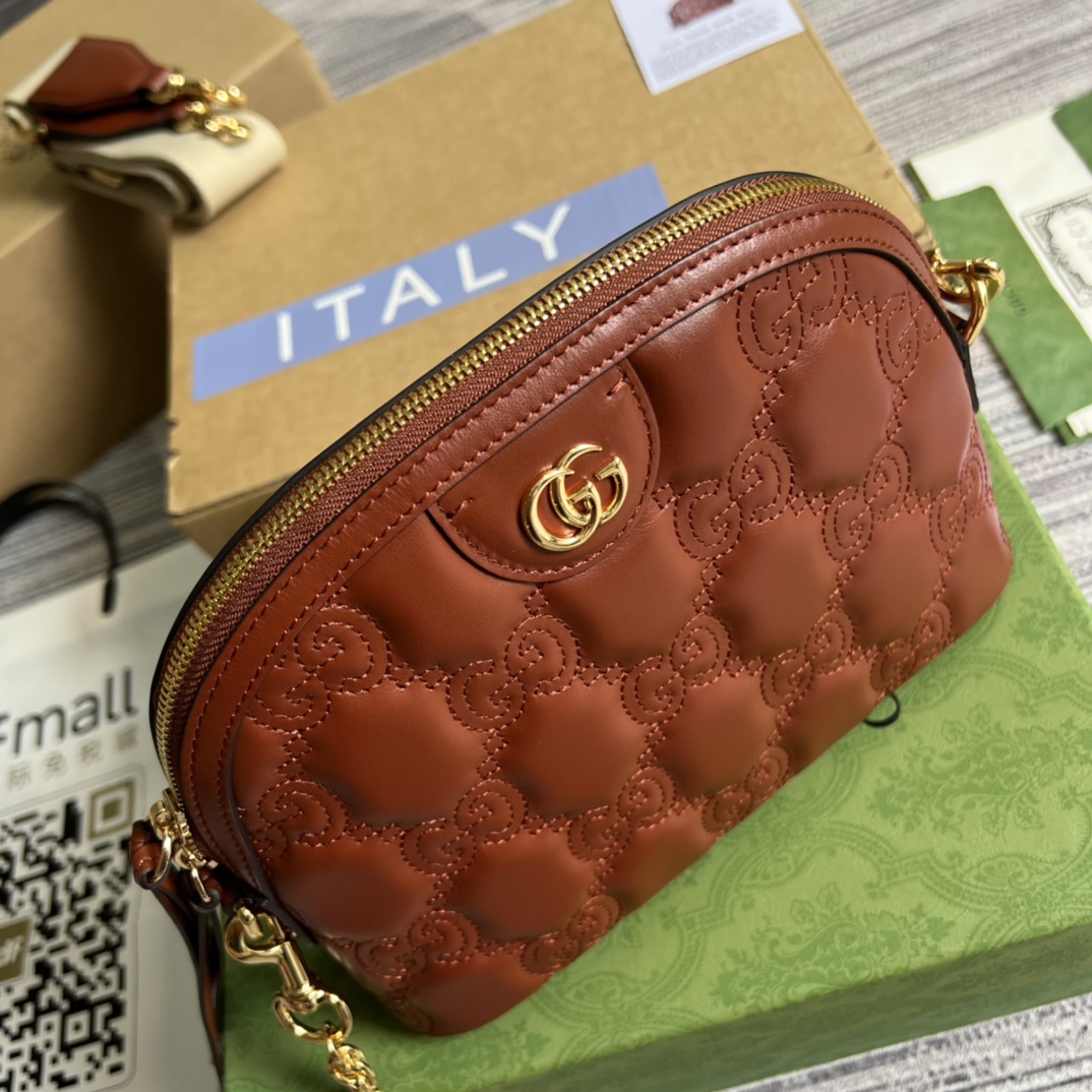 Matelassé Style Quilted Leather Shoulder Bag – Elegant Premium Women’s Bag UM8HG 9500 - Image 6