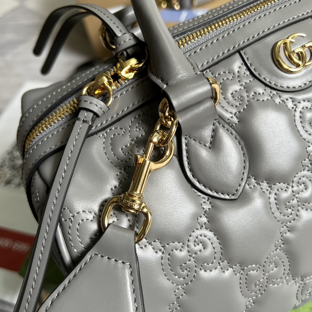 GG Quilted Leather-Inspired Tote Bag for Women | Elegant Luxury Style Shoulder Bag - Image 7