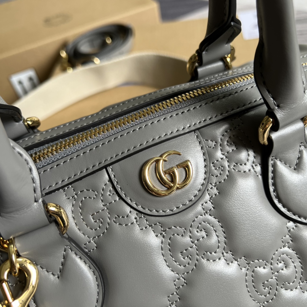 GG Quilted Leather-Inspired Tote Bag for Women | Elegant Luxury Style Shoulder Bag - Image 8