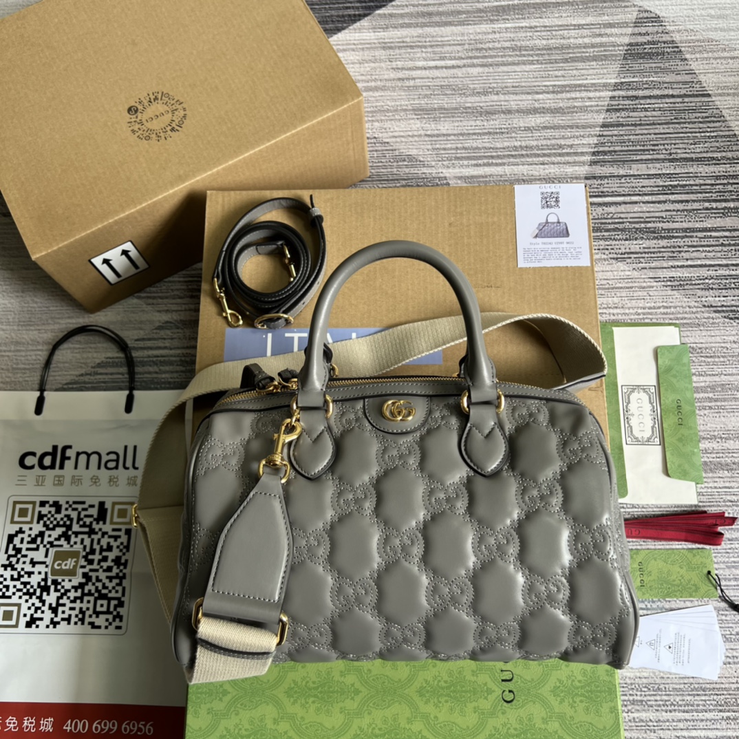 GG Quilted Leather-Inspired Tote Bag for Women | Elegant Luxury Style Shoulder Bag - Image 10
