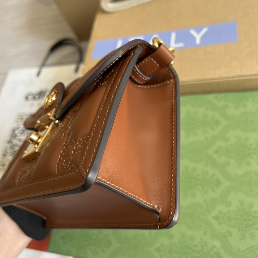 GG Matelassé Leather Small Shoulder Bag – Elegant Designer-Inspired Luxury Style - Image 2
