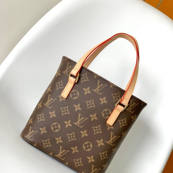 Vivian Vintage Monogram Canvas Shoulder Bag for Women – Elegant Luxury Style Handbag