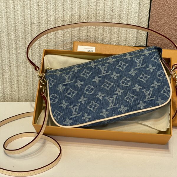 Denim Mahjong Bag