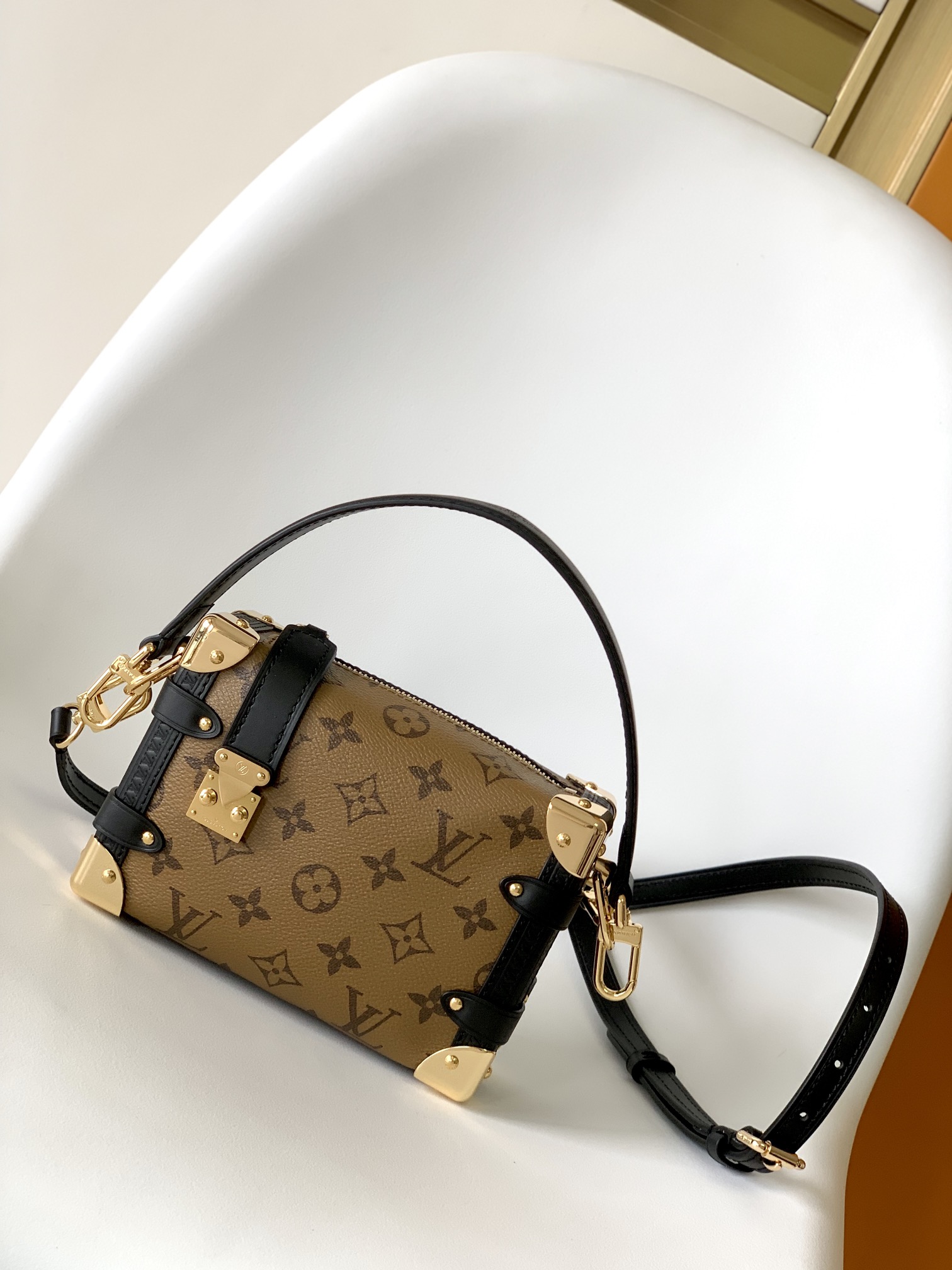Golden Bloom Monogram Luxe Tote