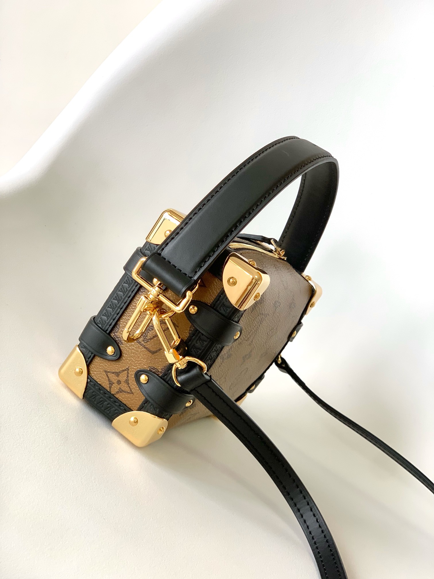 Golden Bloom Monogram Luxe Tote - Image 2