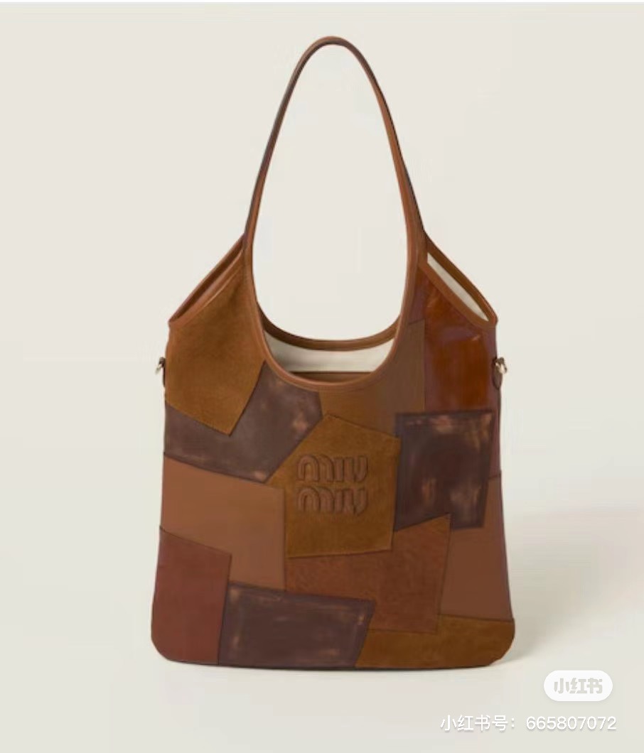 Elegant Two-Tone Leather Shoulder Bag for Women - Image 2