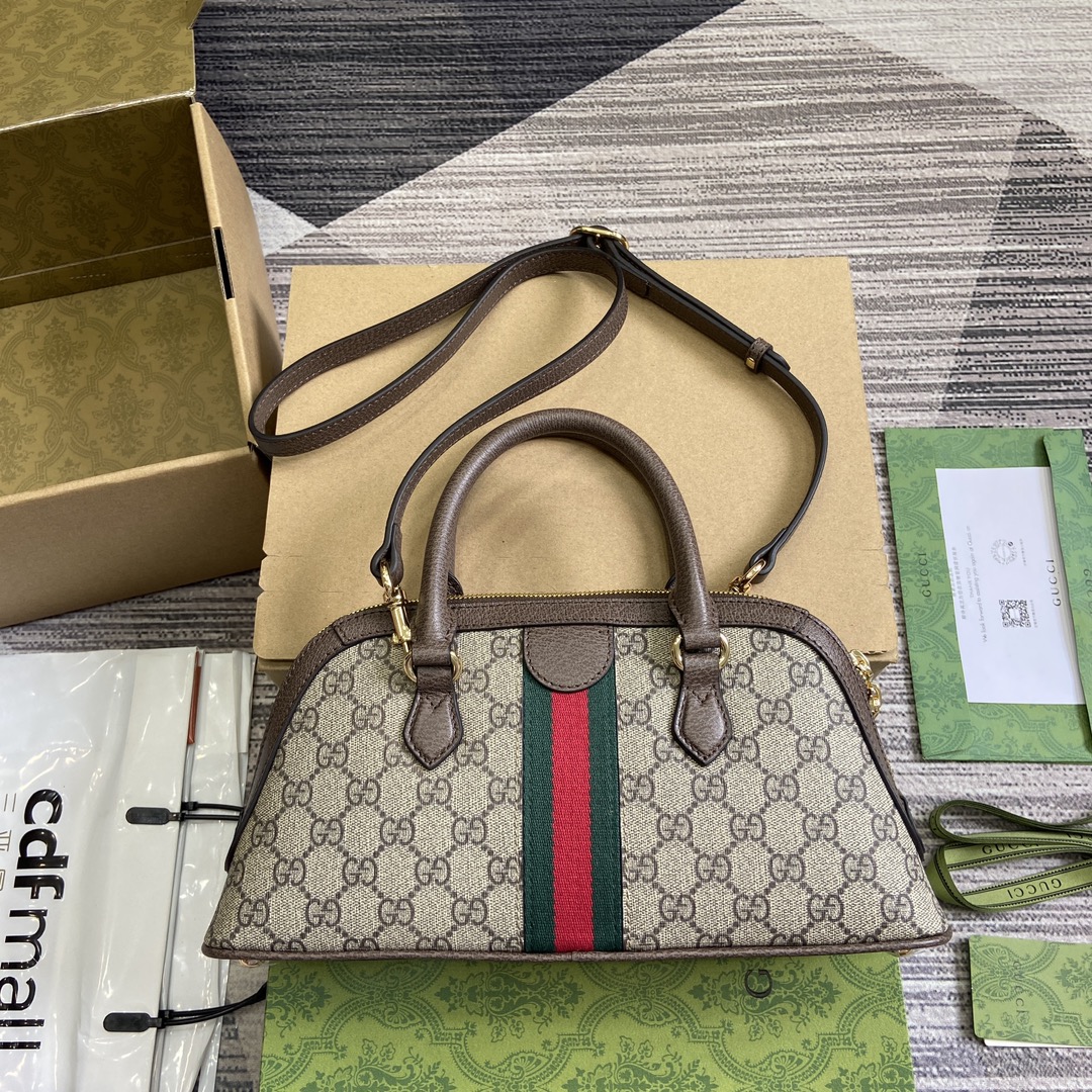 Heritage Web Stripe Mini Tote Bag - Image 4