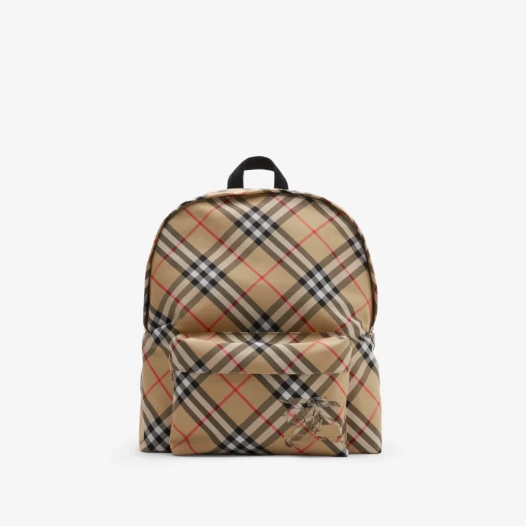 Burbery Check Backpack - Image 2