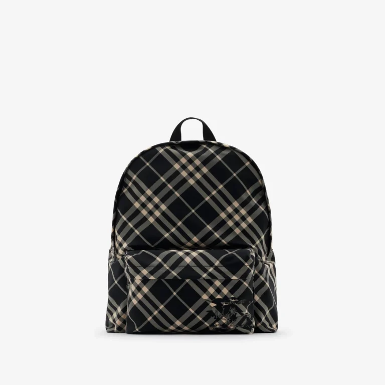 Burbery Check Backpack