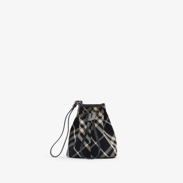 Burberry Check Drawstring Pouch​