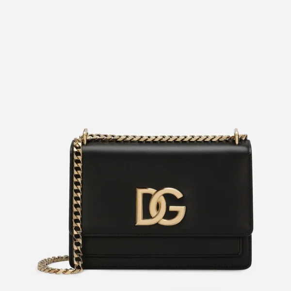 Dolce & Gabbana 3.5 Calfskin Crossbody Bag