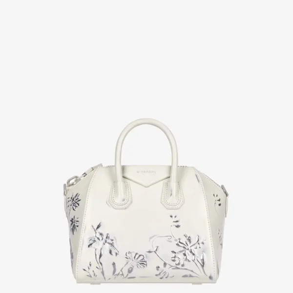 Givenchy Mini Antigona Floral Pattern Bag