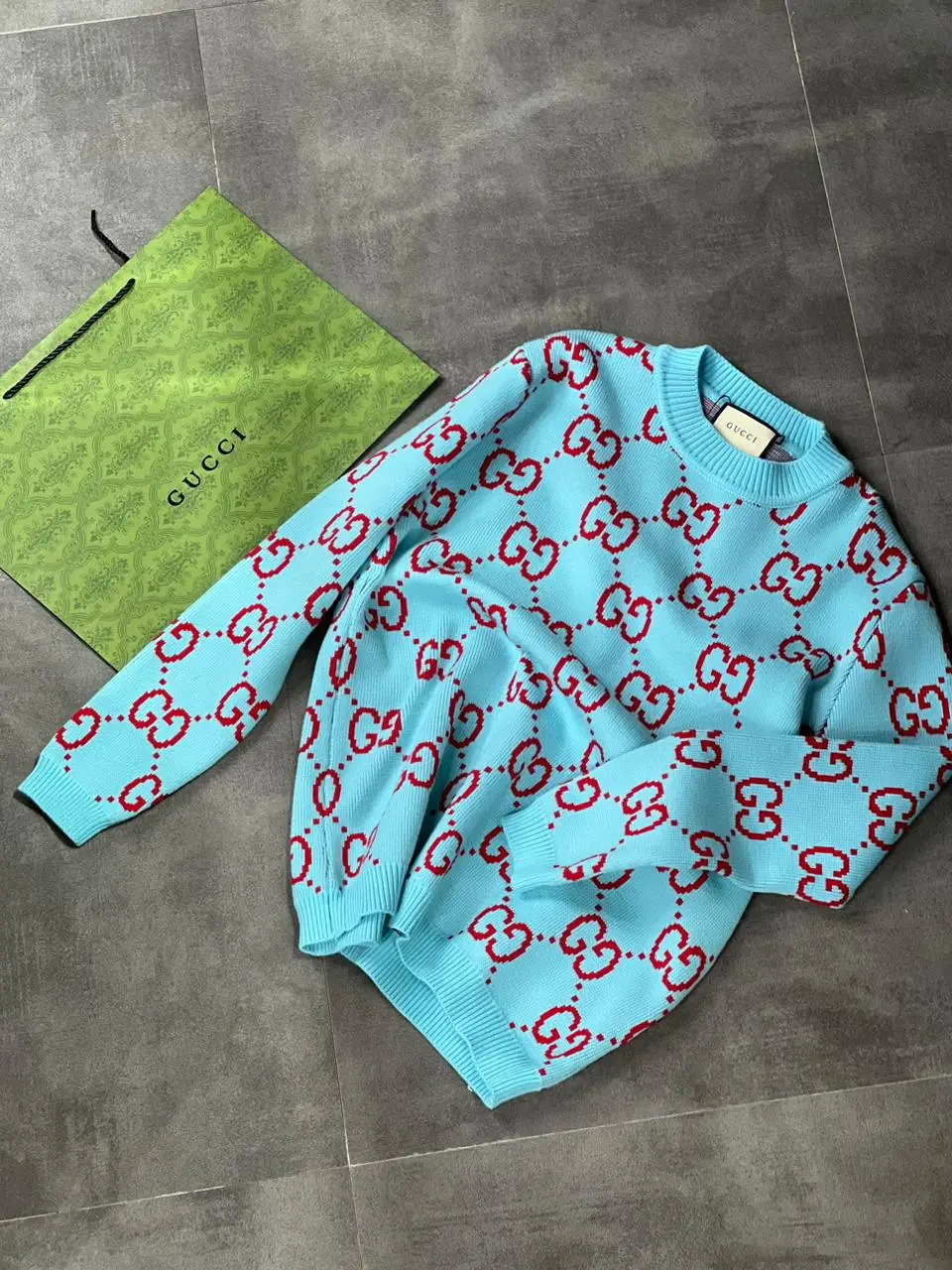 Gucci GG intarsia-knit Sweater