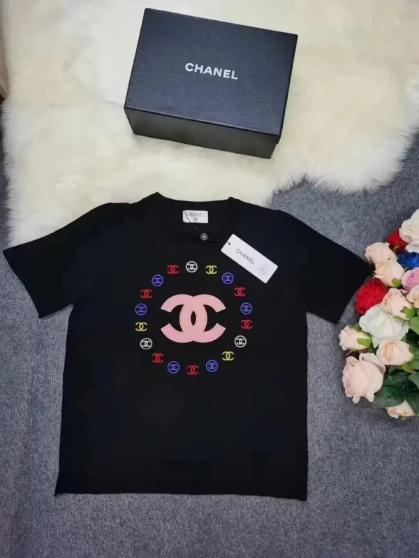 Chanel T-Shirt With Half Sleevs - Image 2