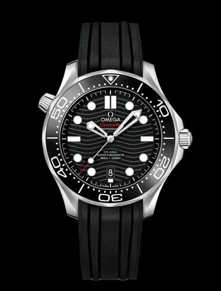Omega Black Yellow Gold And Stainless Steel Seamaster Chronometer Men’s Watch - Image 6