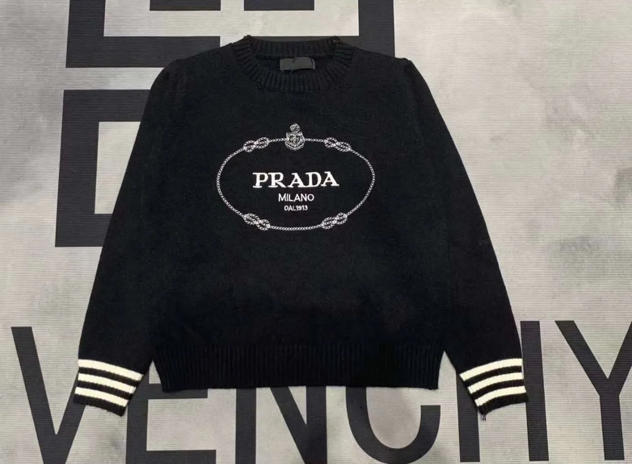 PRADA Logo Sweater In 3 Variations - Image 4