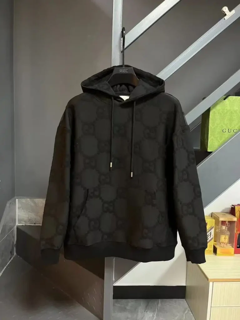 Men Gucci Monogram Hoodie - Image 2