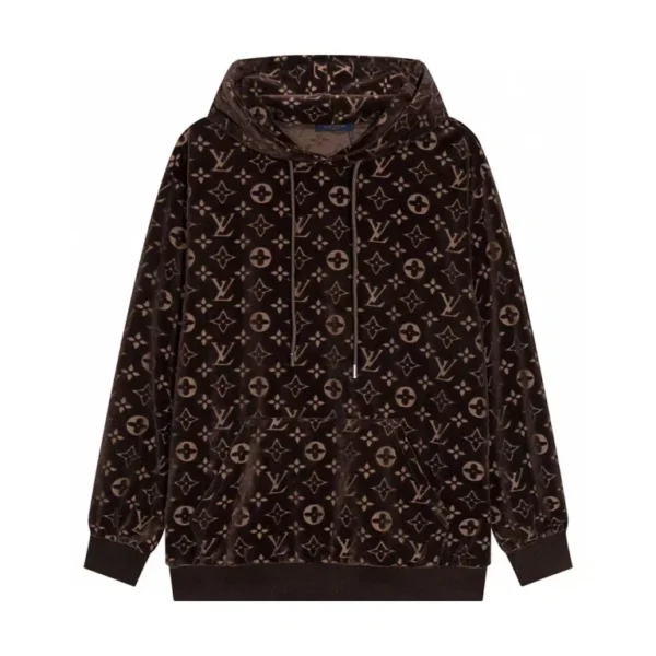 Louis Vuitton Monogram Hoodie | Stylish Long Sleeve Sweatshirt