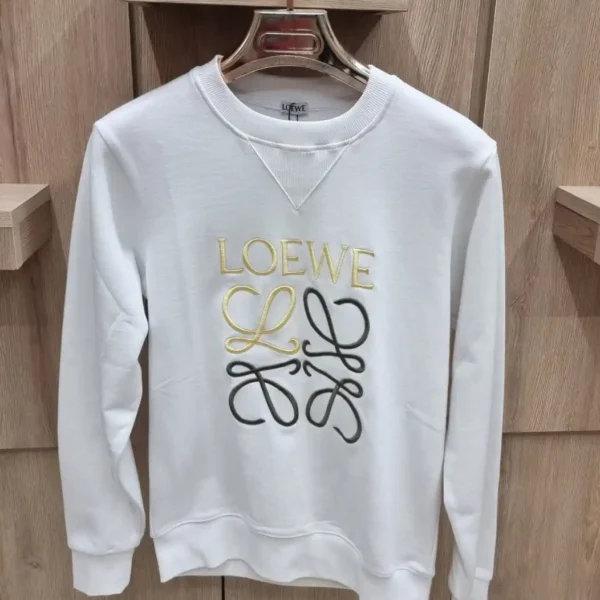 Loewe Anagram Embroidered Round Neck Sweatshirt For Men’s & Women