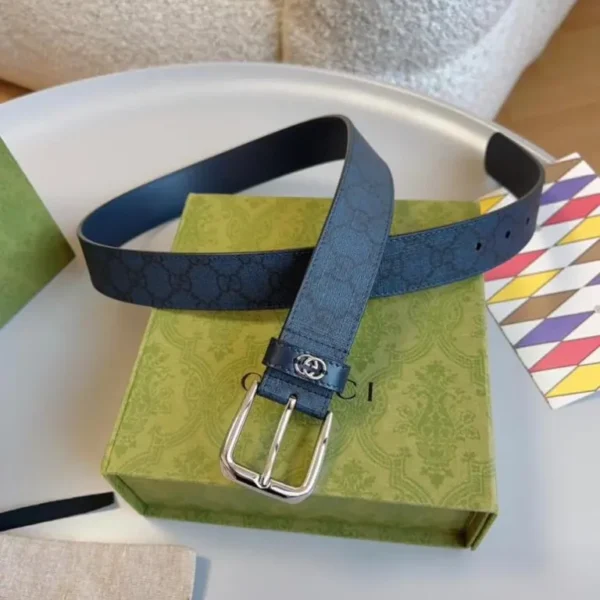 Gucci GG Leather Belt