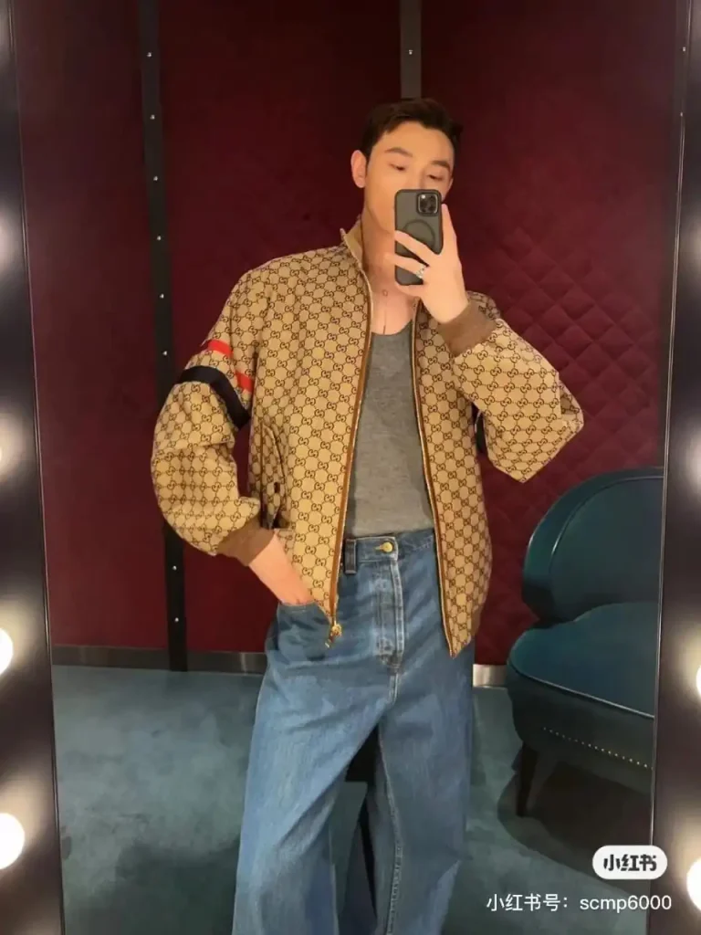 Gucci Canvas Zip Jacket - Image 4