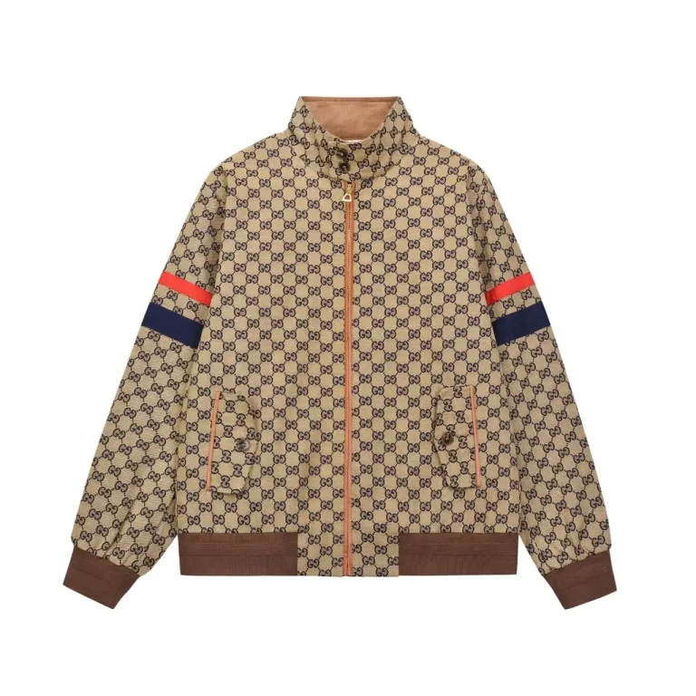 Gucci Canvas Zip Jacket