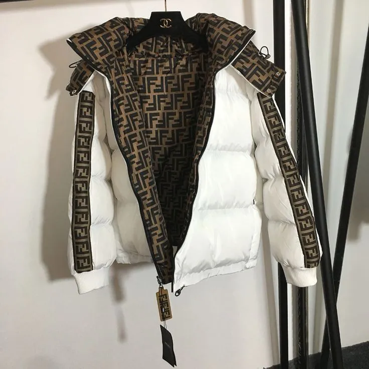 Fendi Down Coat Winter Puffer Jacket - Image 4