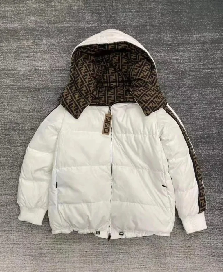 Fendi Down Coat Winter Puffer Jacket - Image 5