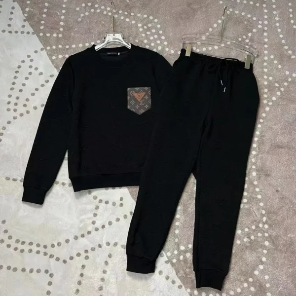 Louis Vuitton Logo Casual Tracksuit
