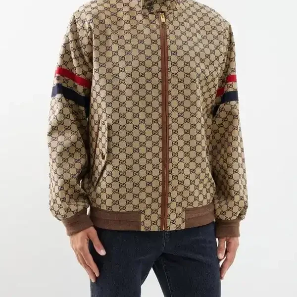 Gucci Short Stripes Monogram Wool Street Style Jackets