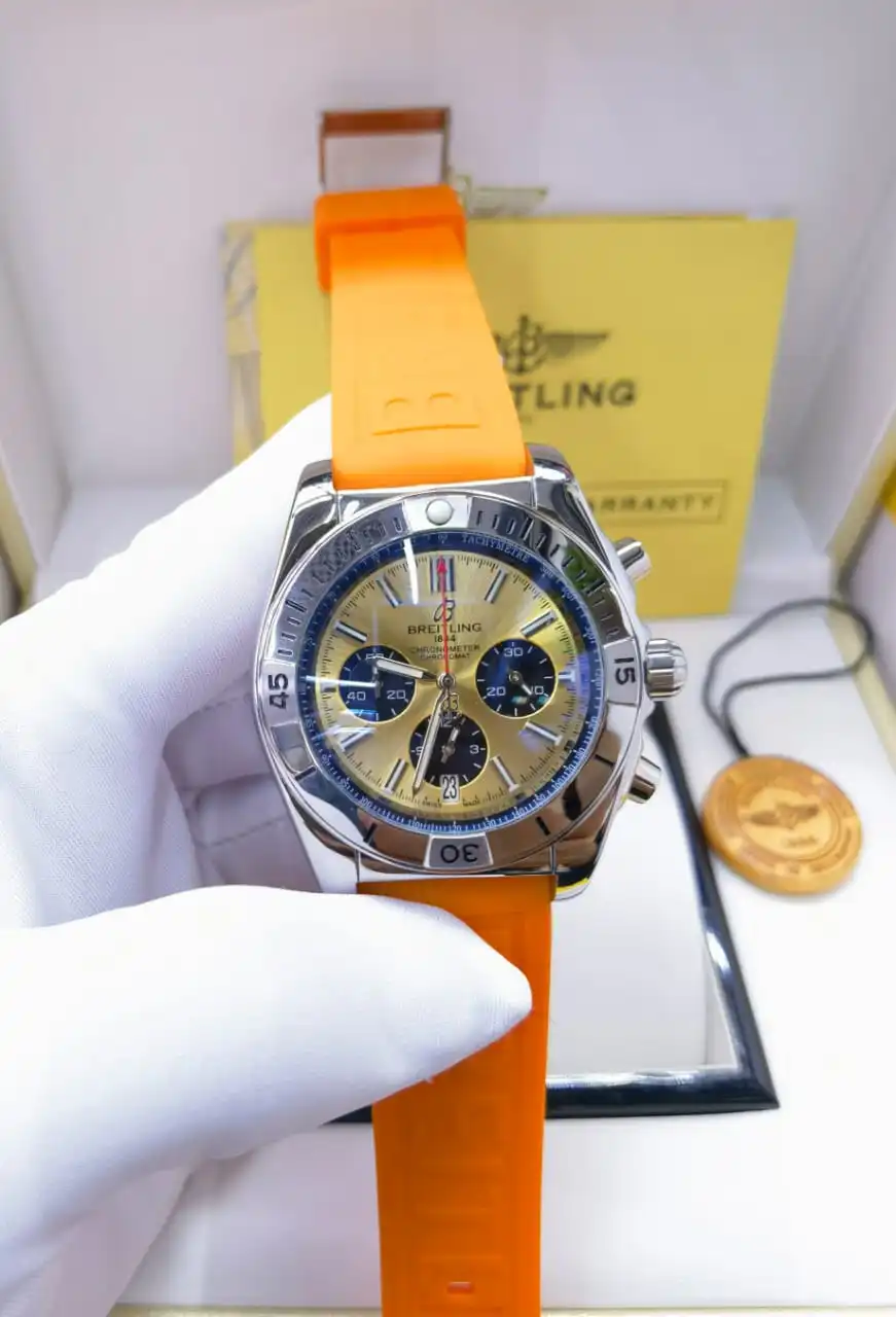 Breitling Chronomat Rubber Wristwatch - Image 2