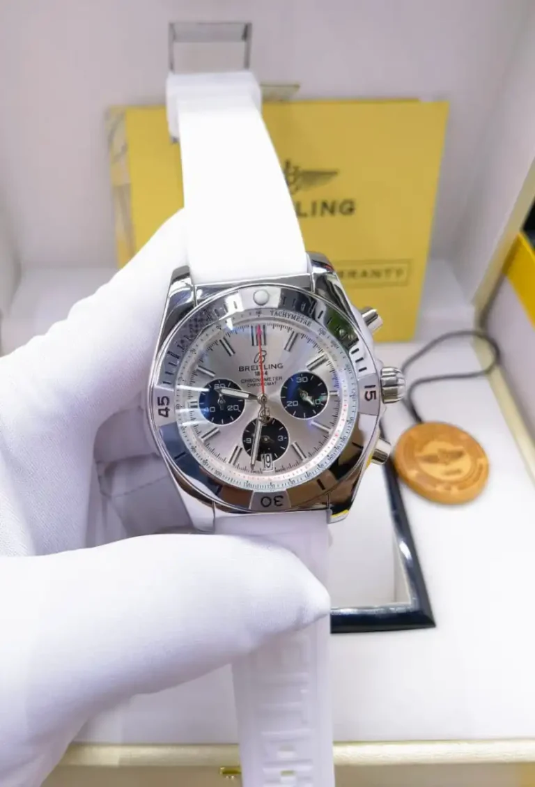 Breitling Chronomat Rubber Wristwatch - Image 4