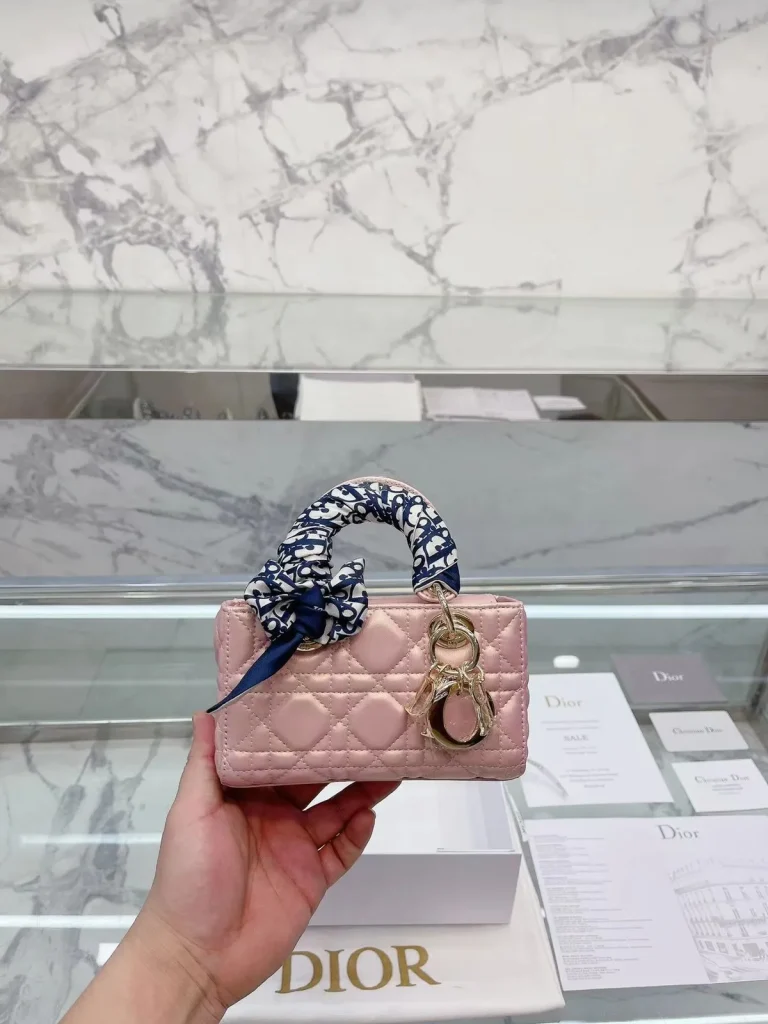 Dior Mini Lady Vintage Handbag - Image 2